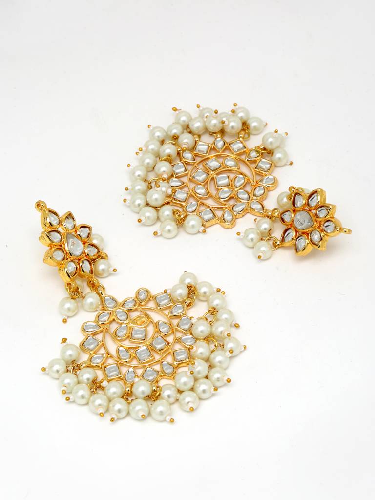 Kundan Choker With Earrings & Maang Tika : A380-126