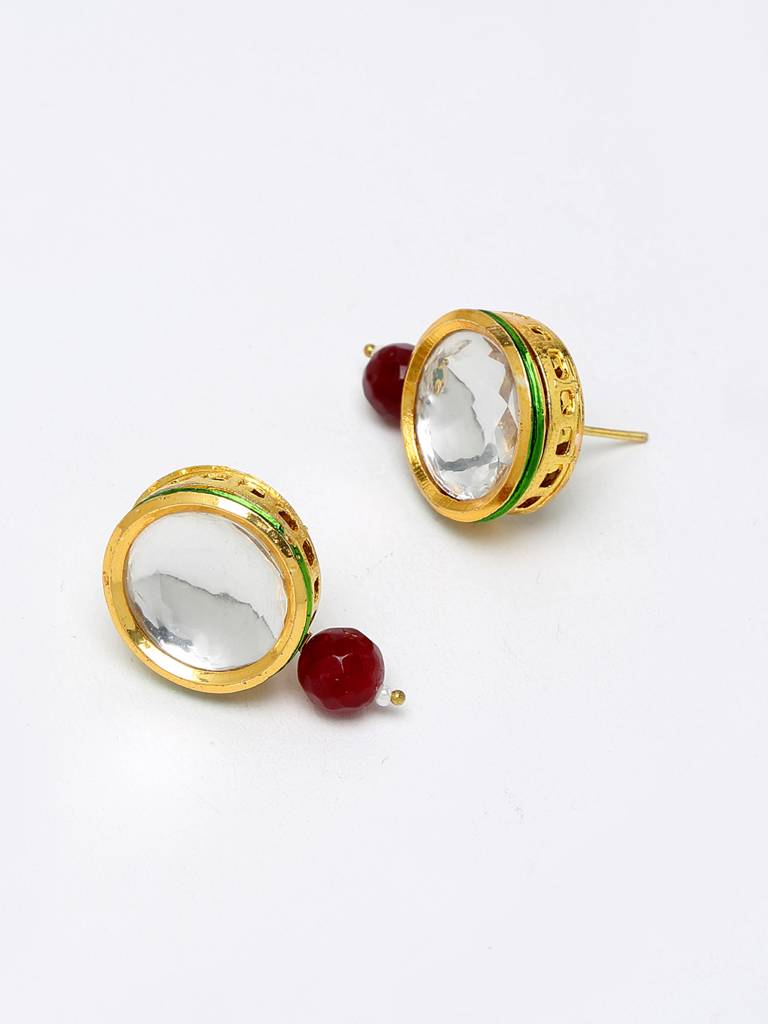 Kundan Neckpiece With Studs : A380-138