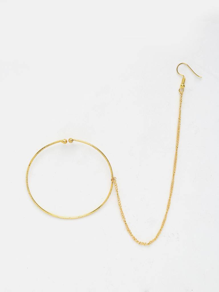 Golden Nose Ring : A380-51