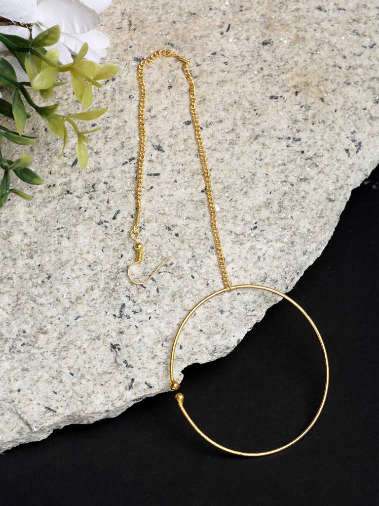 Golden Nose Ring : A380-51