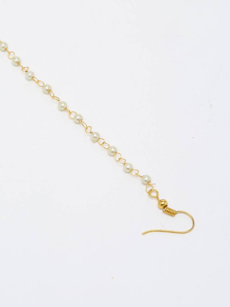 Maharani Kundan Nose Ring : A380-59