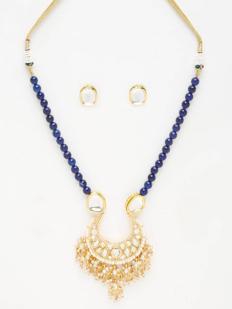 Stone Kundan Neckpiece With Studs : A404-20