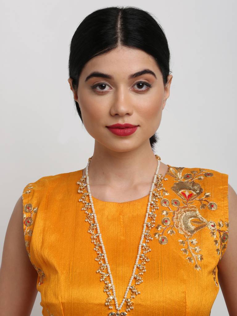 Kundan Long Neckpiece : A404-23