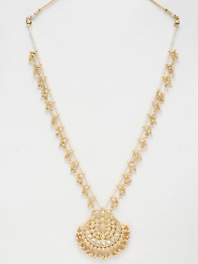 Kundan Long Neckpiece : A404-23