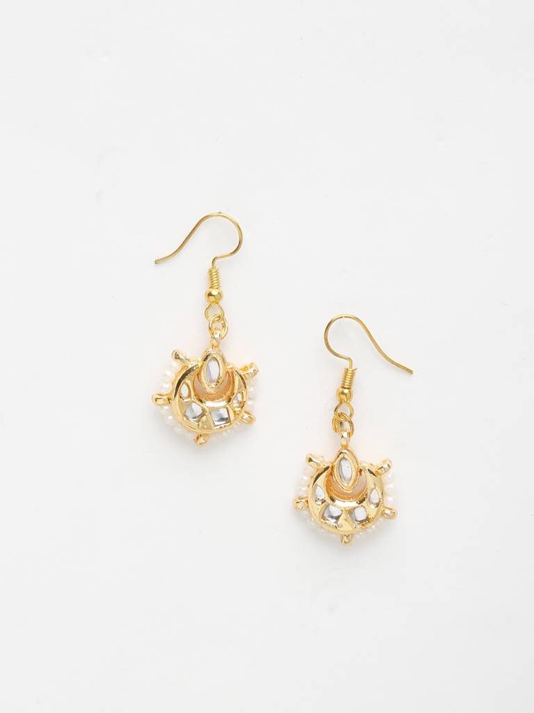 Kundan Loop Earrings : A404-43
