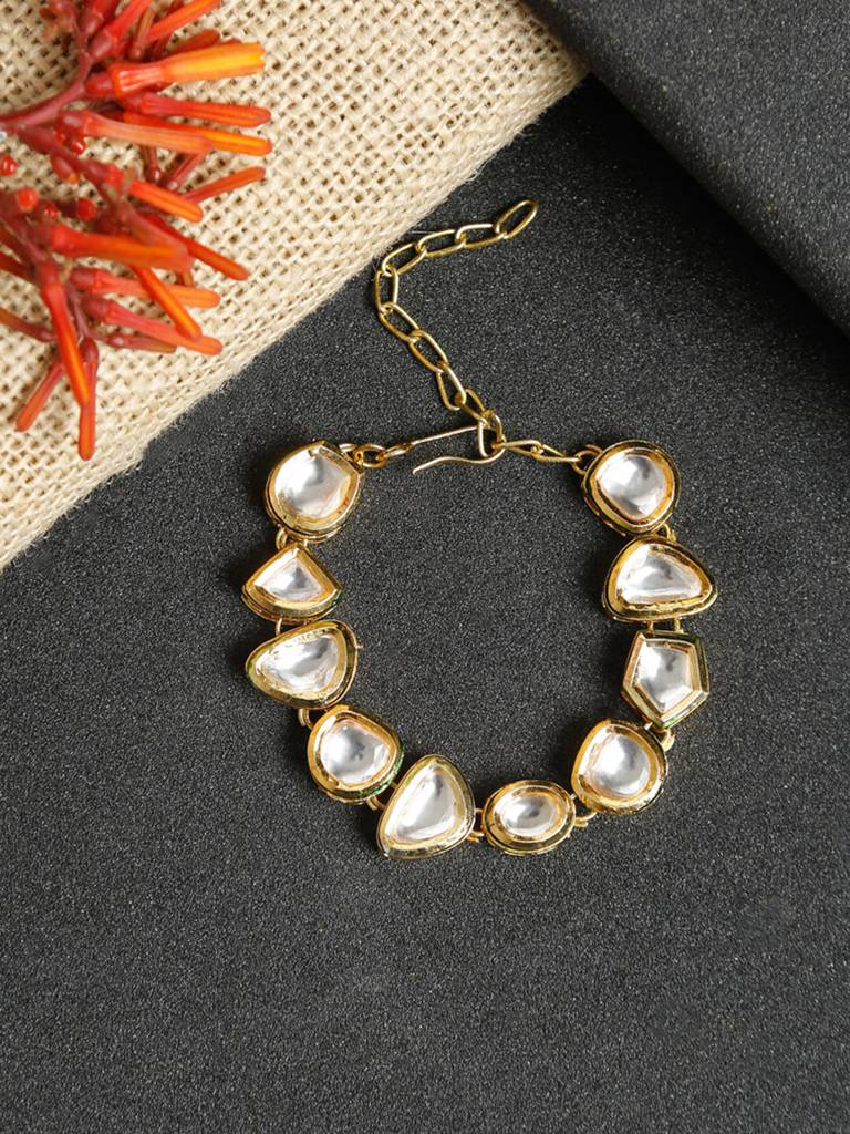 Uncut Kundan Bracelet : A404-68