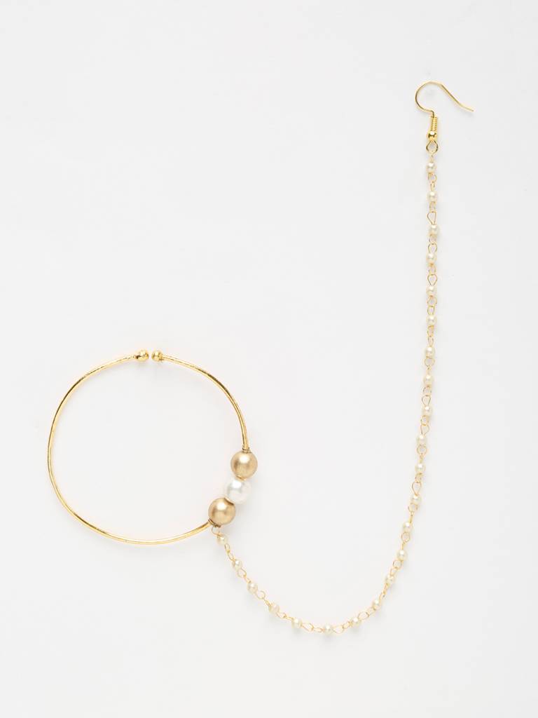 Stone Nose Ring : A404-73