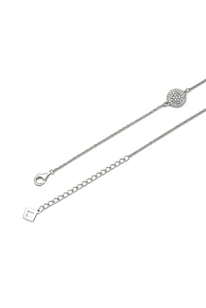 925 Sterling Silver Twinkle Anklet : A43