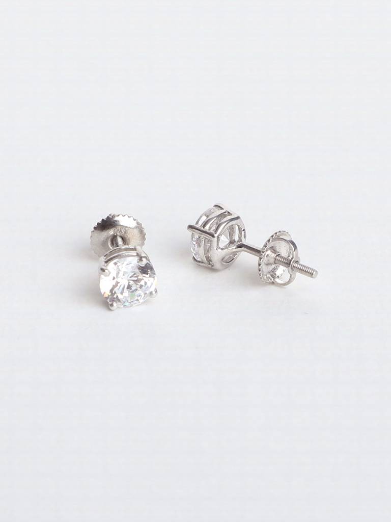 925 Sterling Silver Round Mangalsutra Tanmaniya Pendant Earring Jewellery Set With Chain Gift For Women And Girls : CSWZMP80ME51