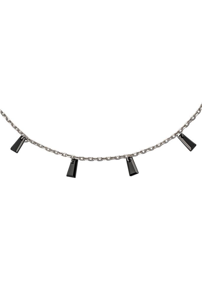 925 Sterling Silver Radiant Anklet : A66