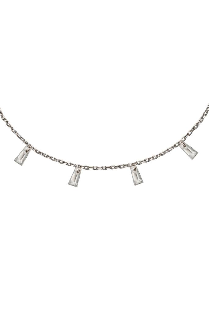 925 Sterling Silver Radiant Anklet : A72