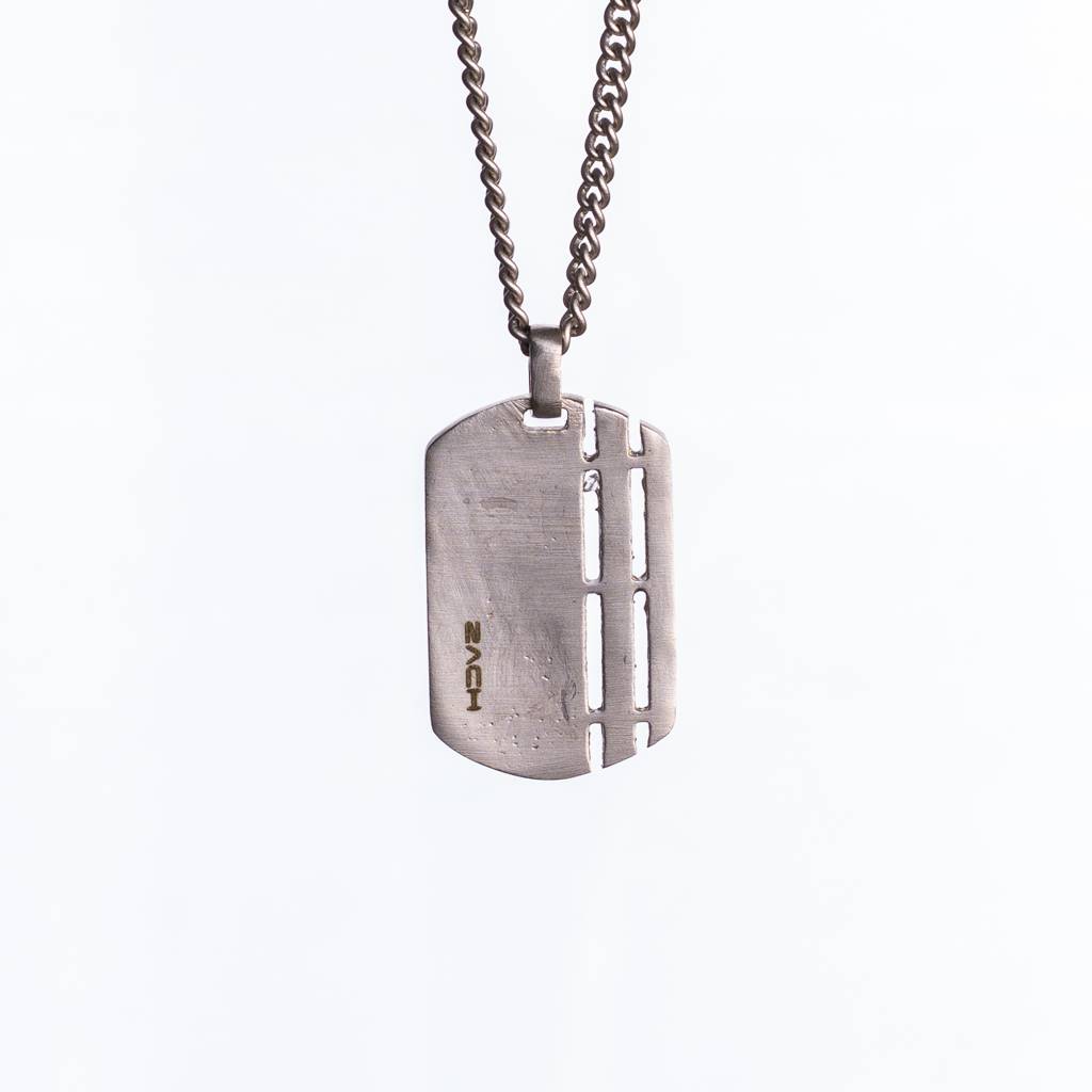 Tri Pendant - Satin Silver : TRI_PN_SS