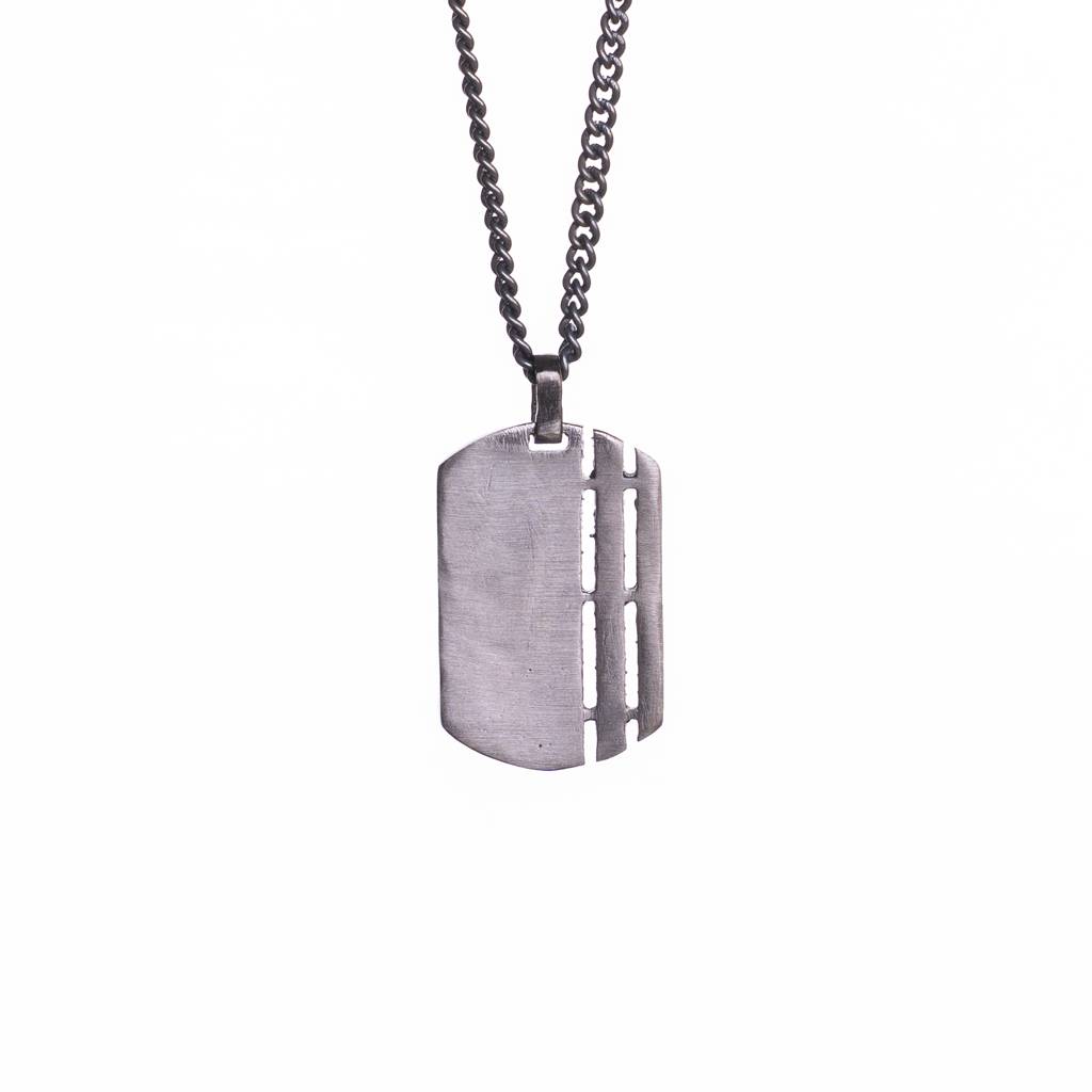 Tri Pendant - Rhodium Black : TRI_PN_RB