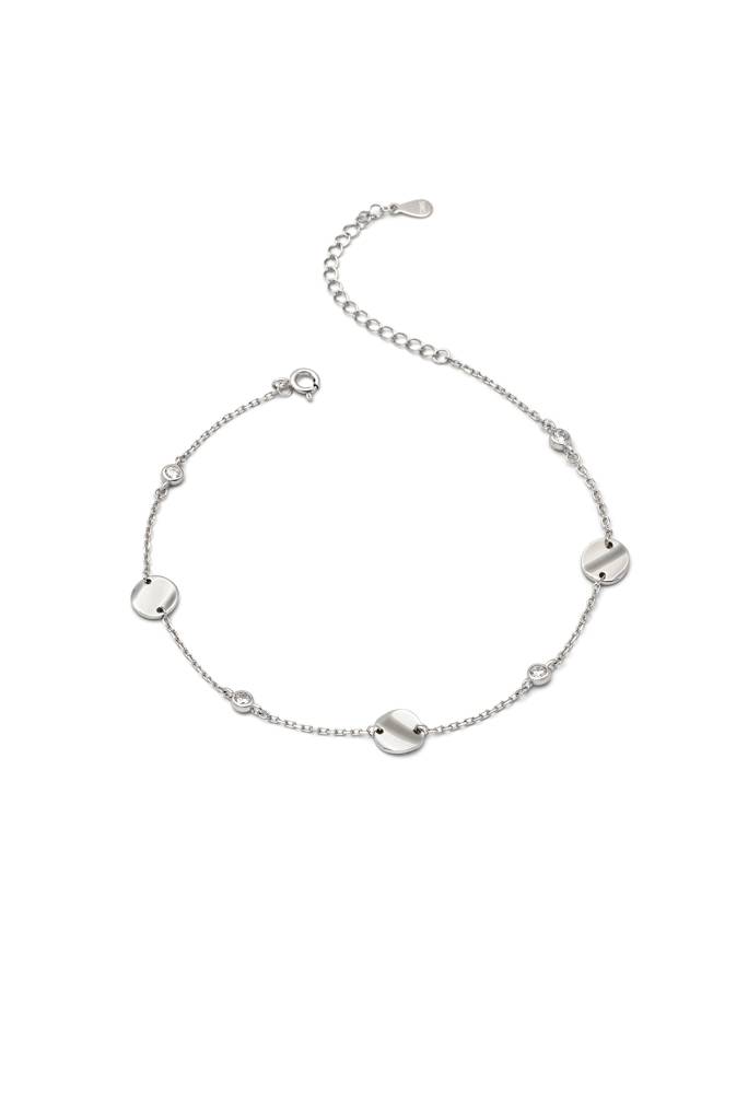 925 Sterling Silver Shine Anklet : A86