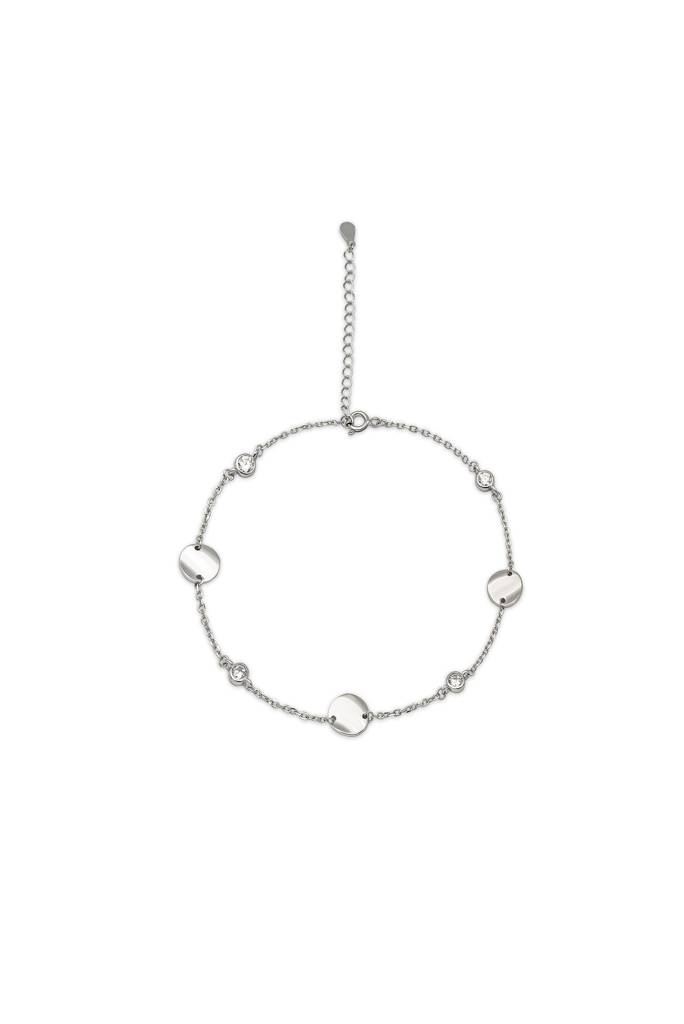 925 Sterling Silver Shine Anklet : A86