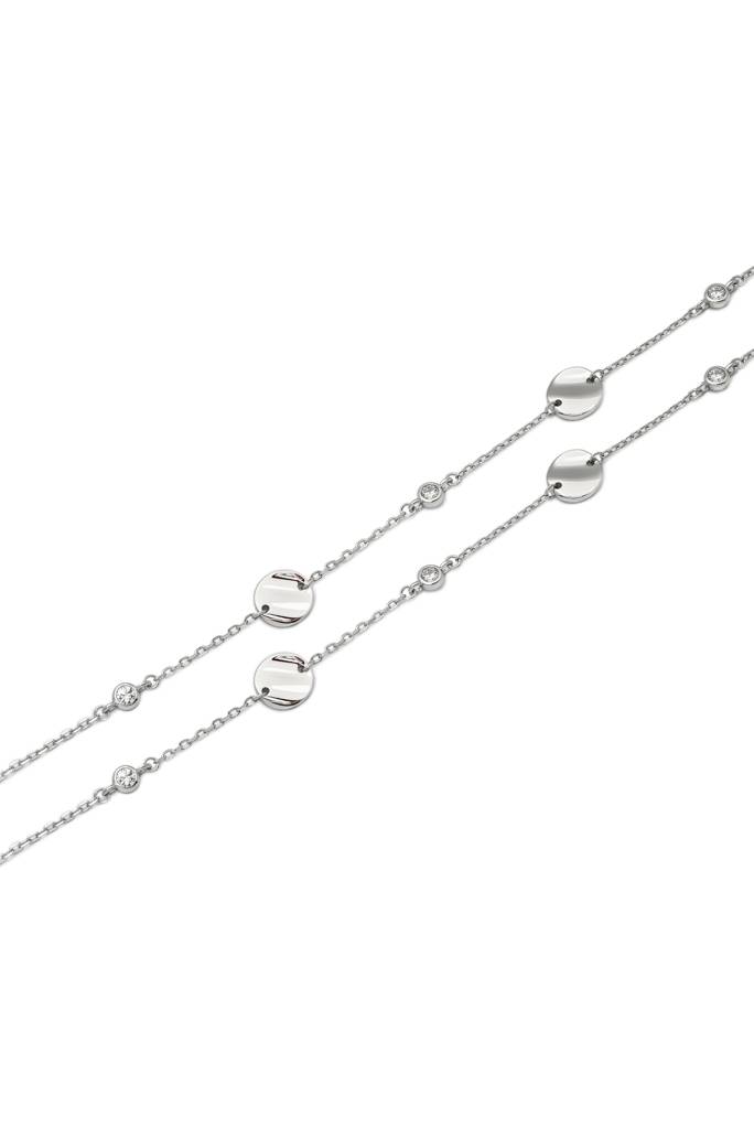 925 Sterling Silver Shine Anklet : A88