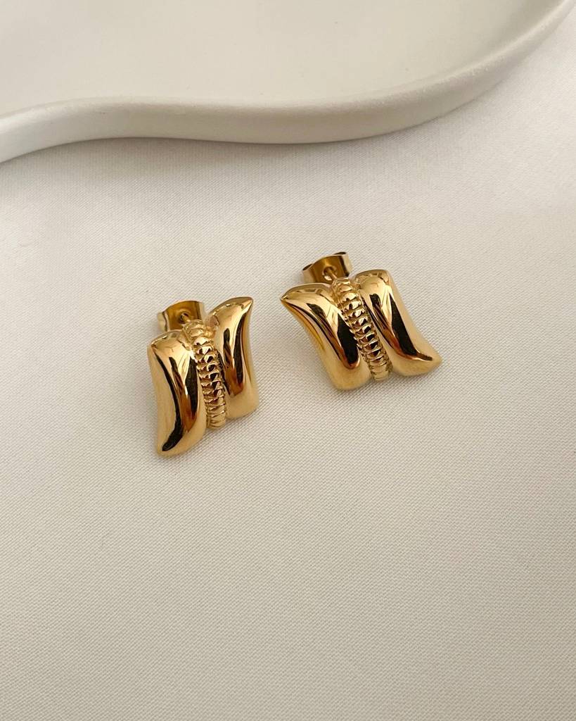 18K Gold Plated Francesca Earrings : E76