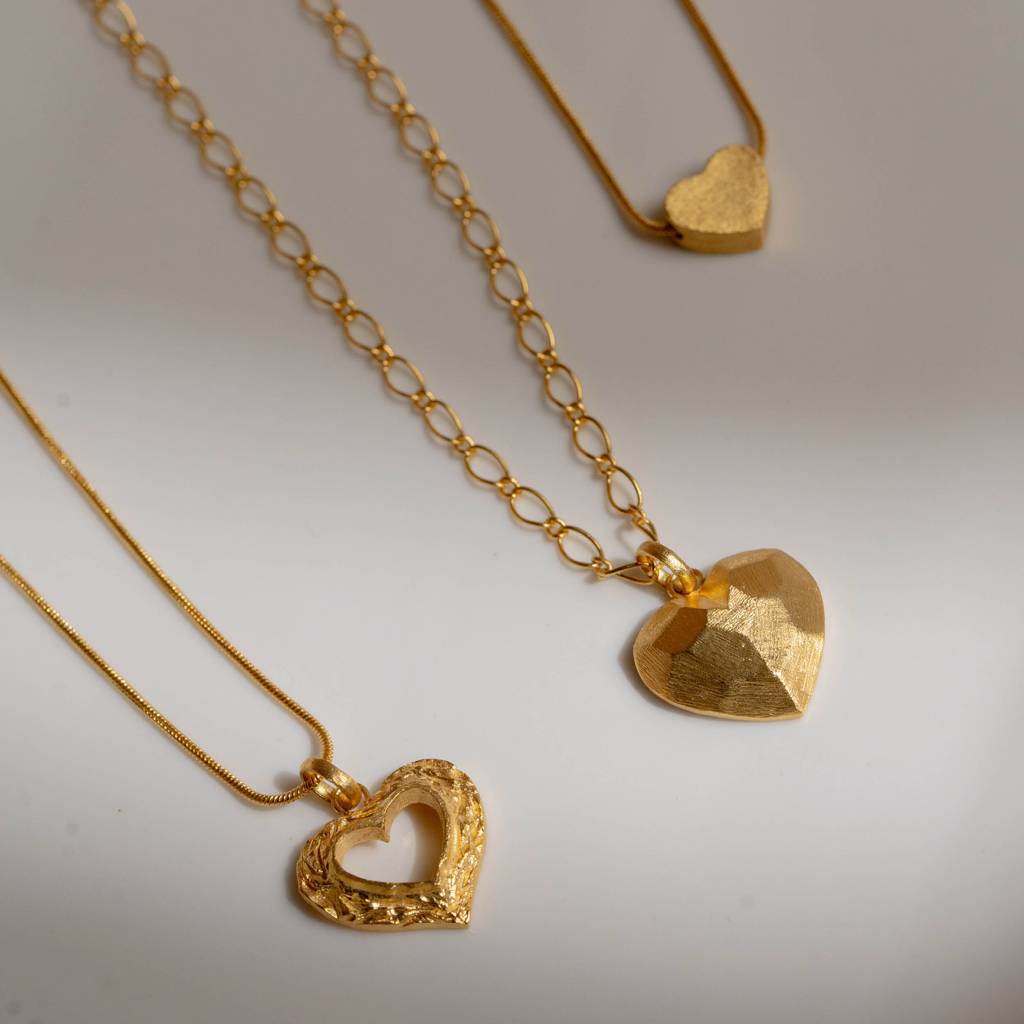 Origami Heart Locket : AACH020
