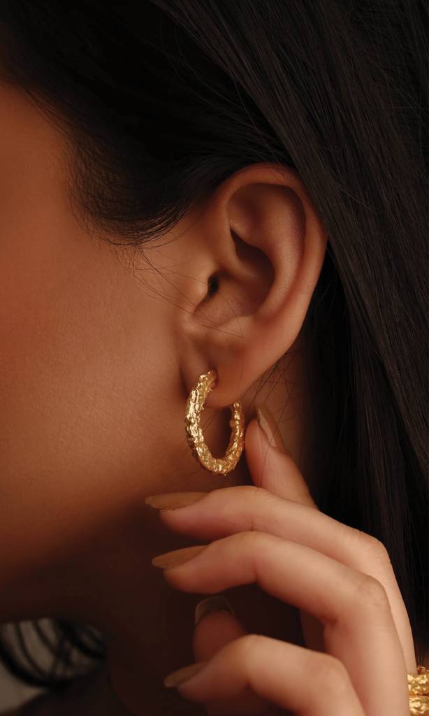 Luna Small Hoops