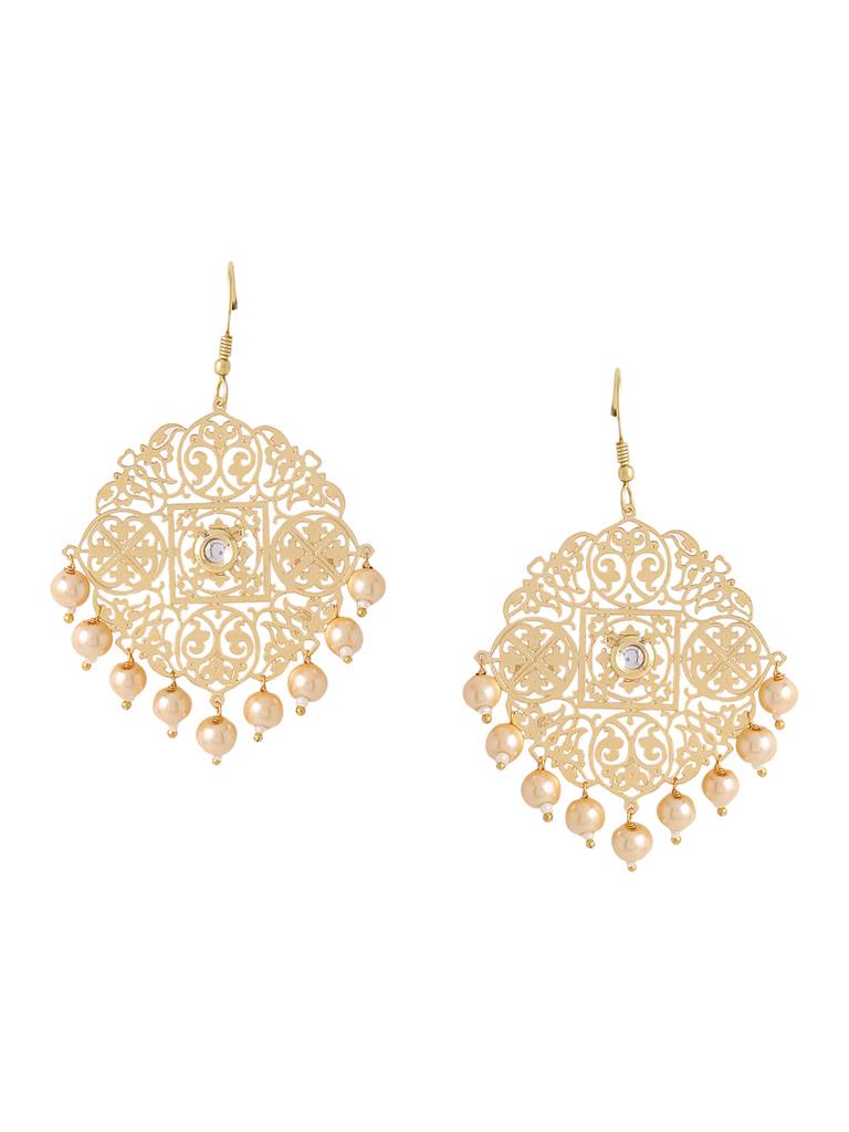 Fiza Gold Earrings : ABACE12