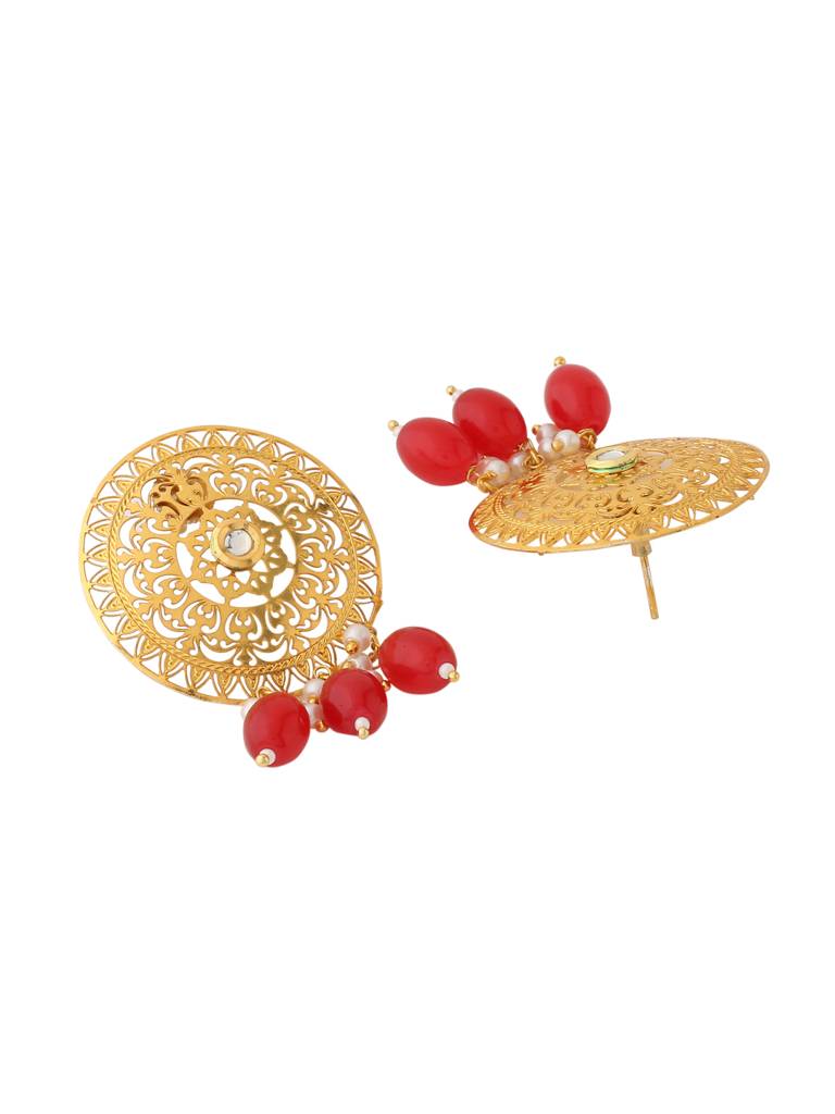Falak Red Choker : ABACJS01