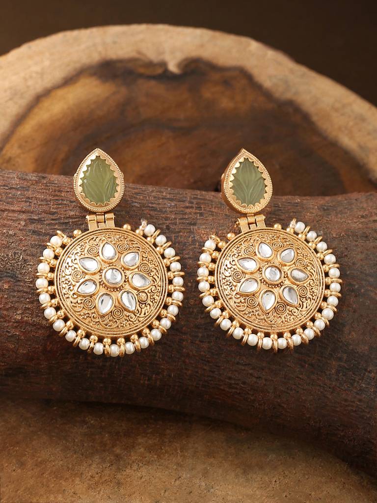 Matte Noor Earrings : ABDE03