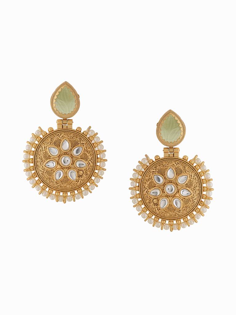 Matte Noor Earrings : ABDE03