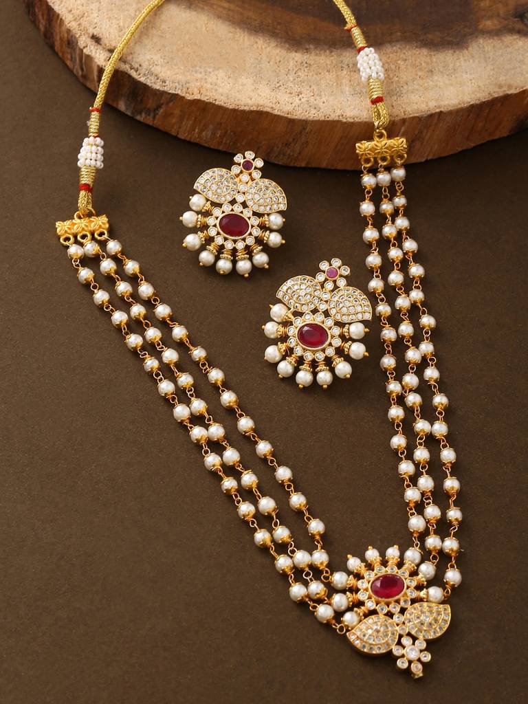 Noor Pearl Set : ABDJS104