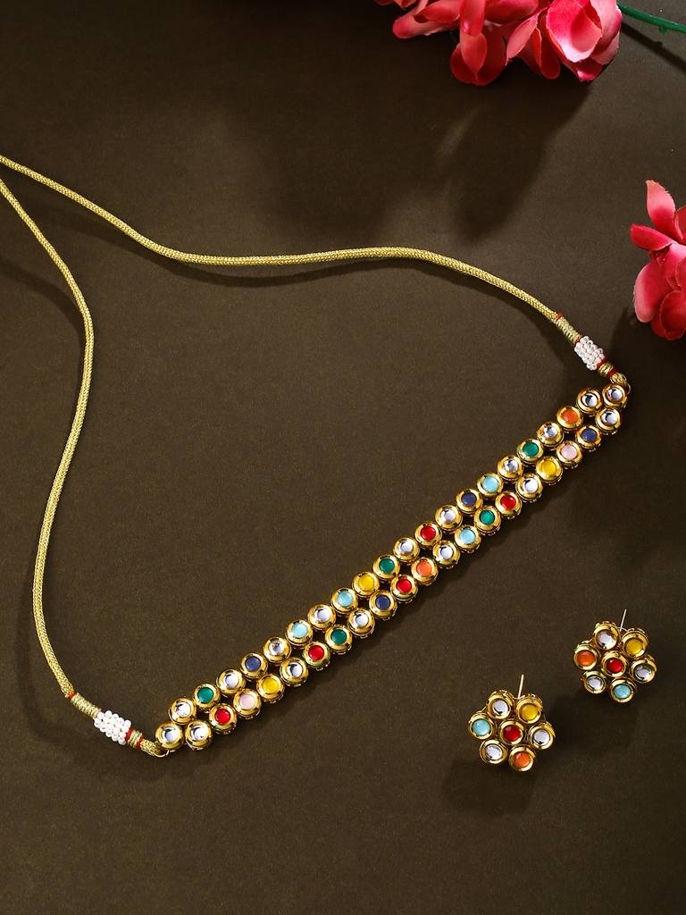 Noor Round Multicolor Set : ABDJS08