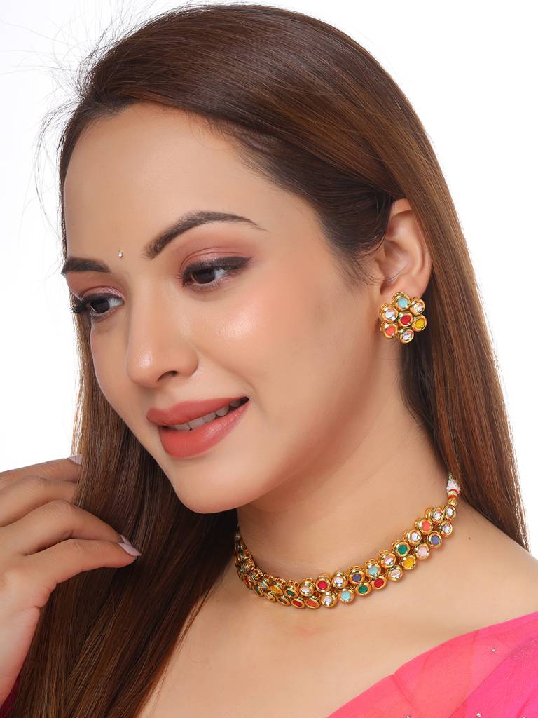 Noor Round Multicolor Set : ABDJS08