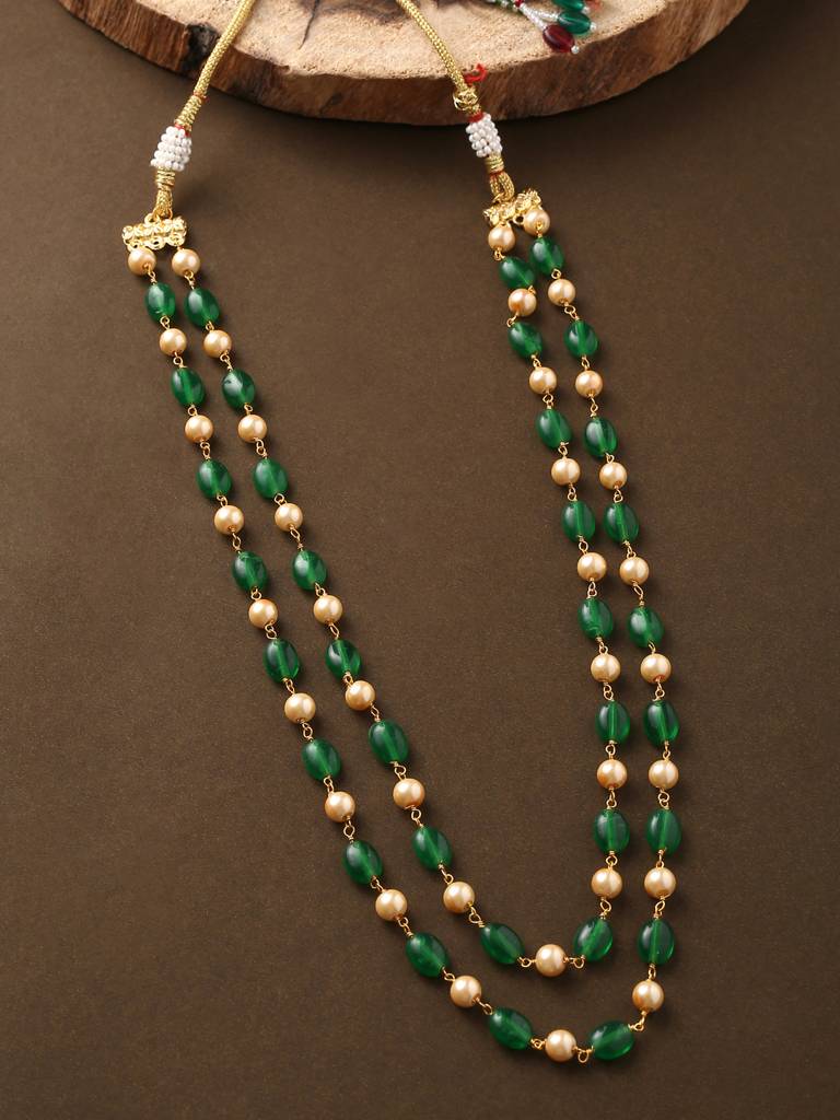 Green Noor Necklace : ABDN01