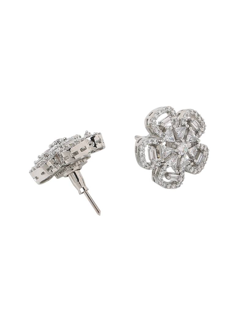 Floral Ad Studs : ABDWE06