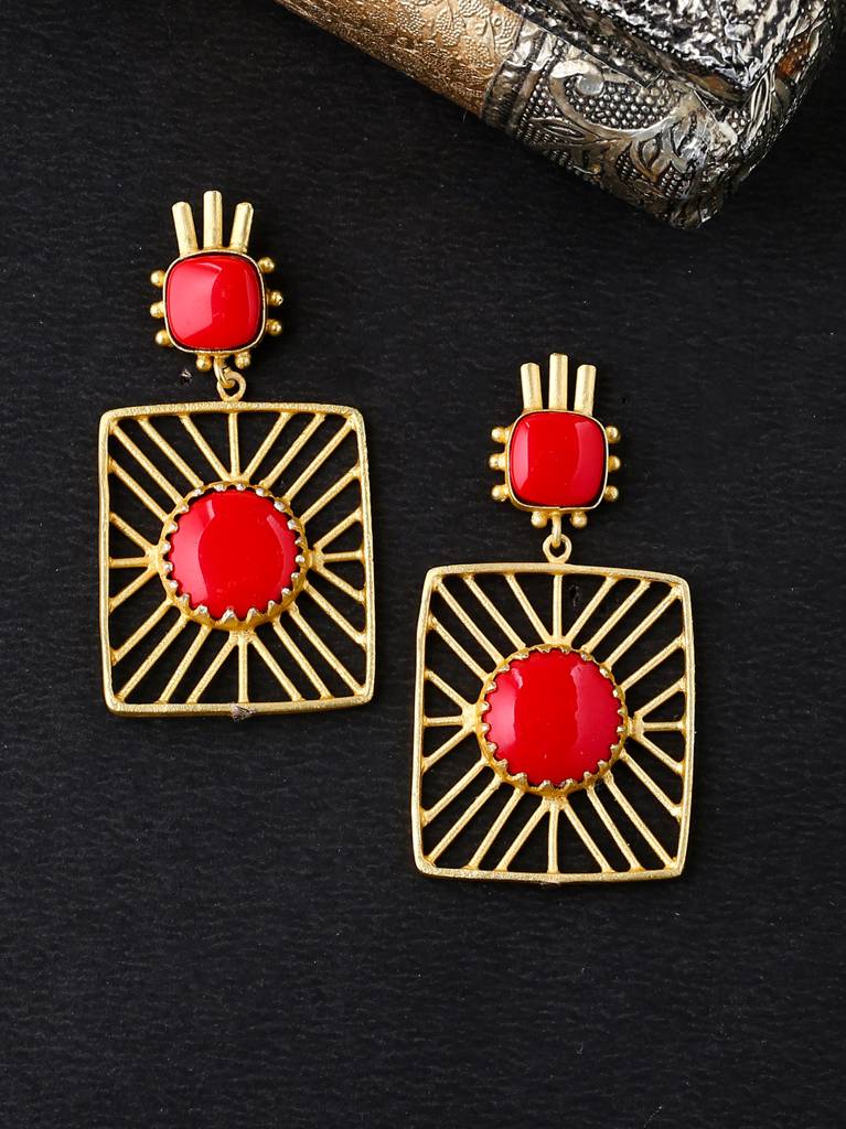 Amra Earrings : ABGDE06