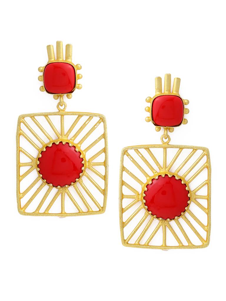 Amra Earrings : ABGDE06