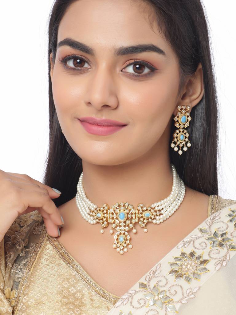Phiroza Jewellery Set : ABGDJS06