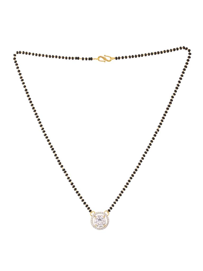 Single Stone Mangalsutra : ABGDMS01