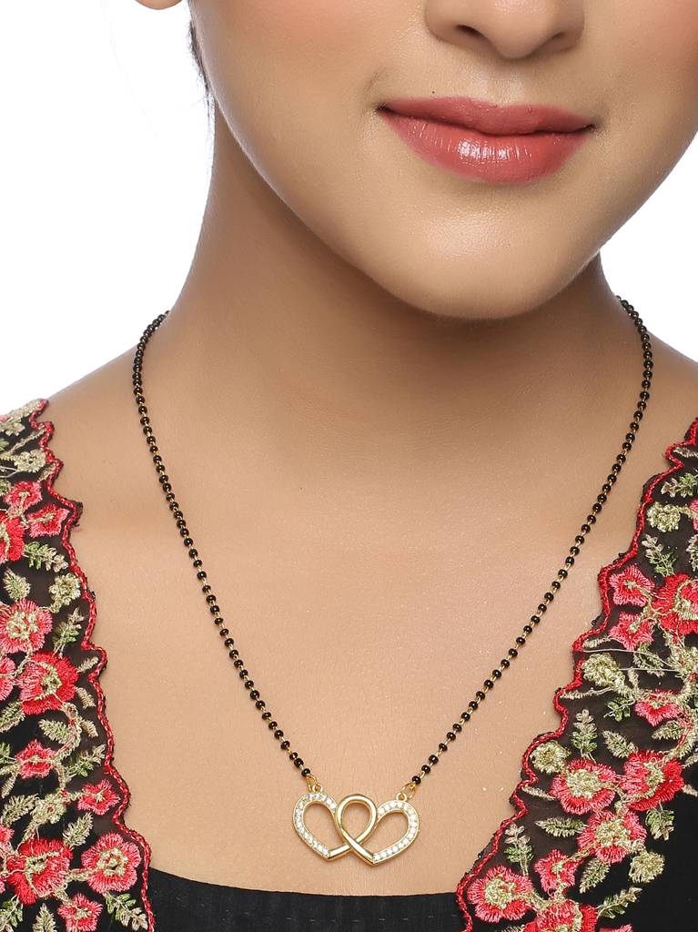 Love Heart Mangalsutra : ABOAMS01