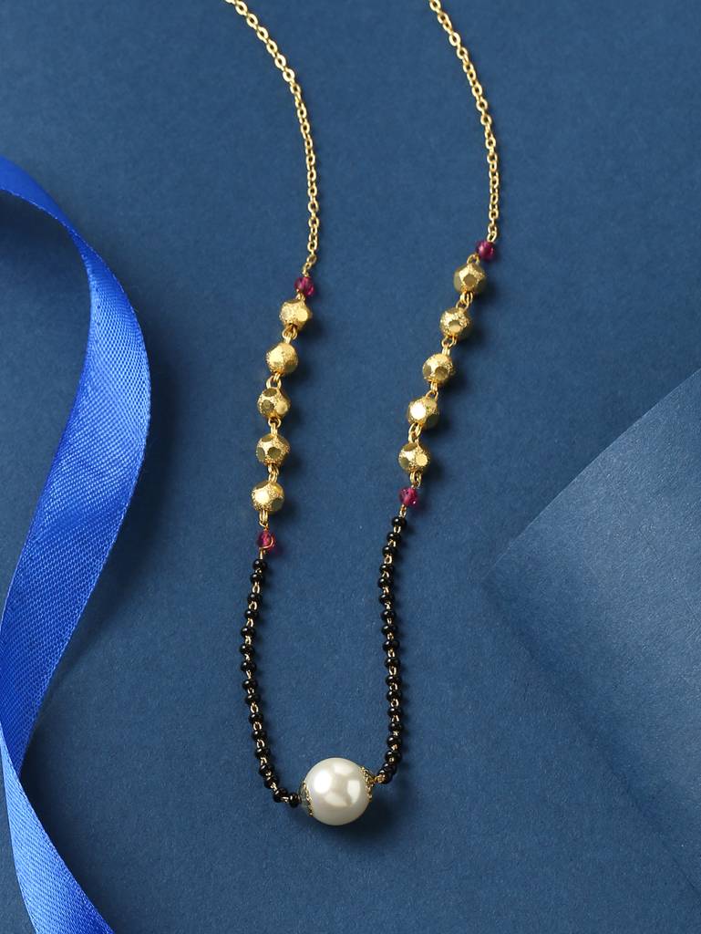 Arya Pearl Mangalsutra : ABOAMS03