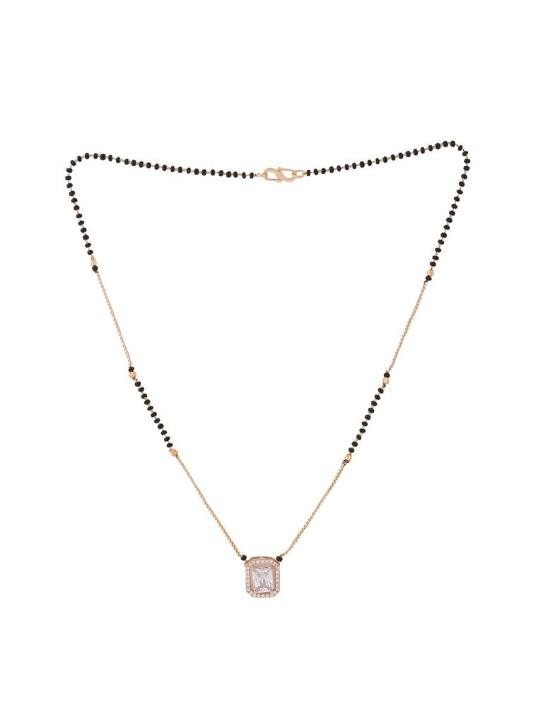 Arya Emerald Cut Mangalsutra : ABOAMS06