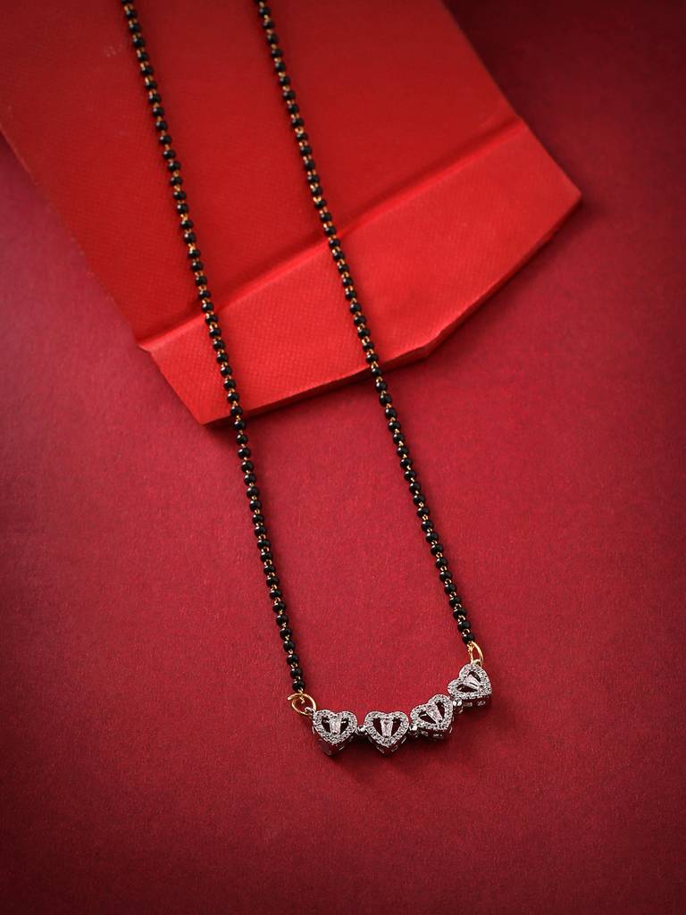 Magnetic Heart Mangalsutra : ABRSMS001