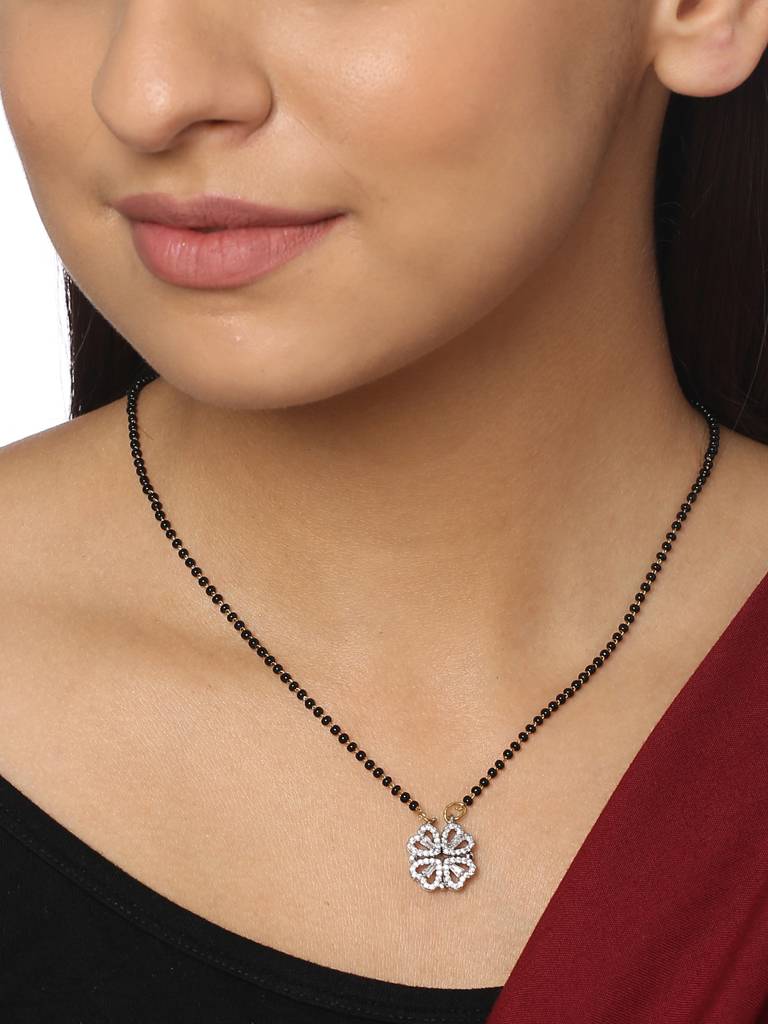 Magnetic Heart Mangalsutra : ABRSMS001