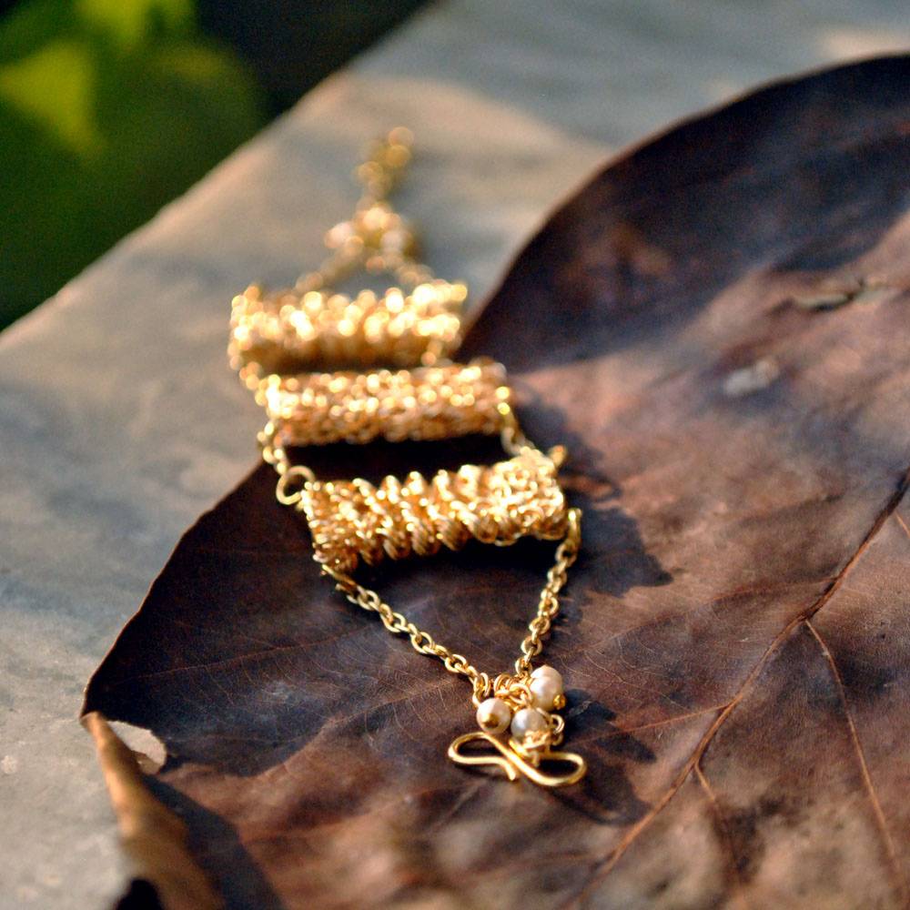 Triple Mesh Bars Bracelets : ACB001
