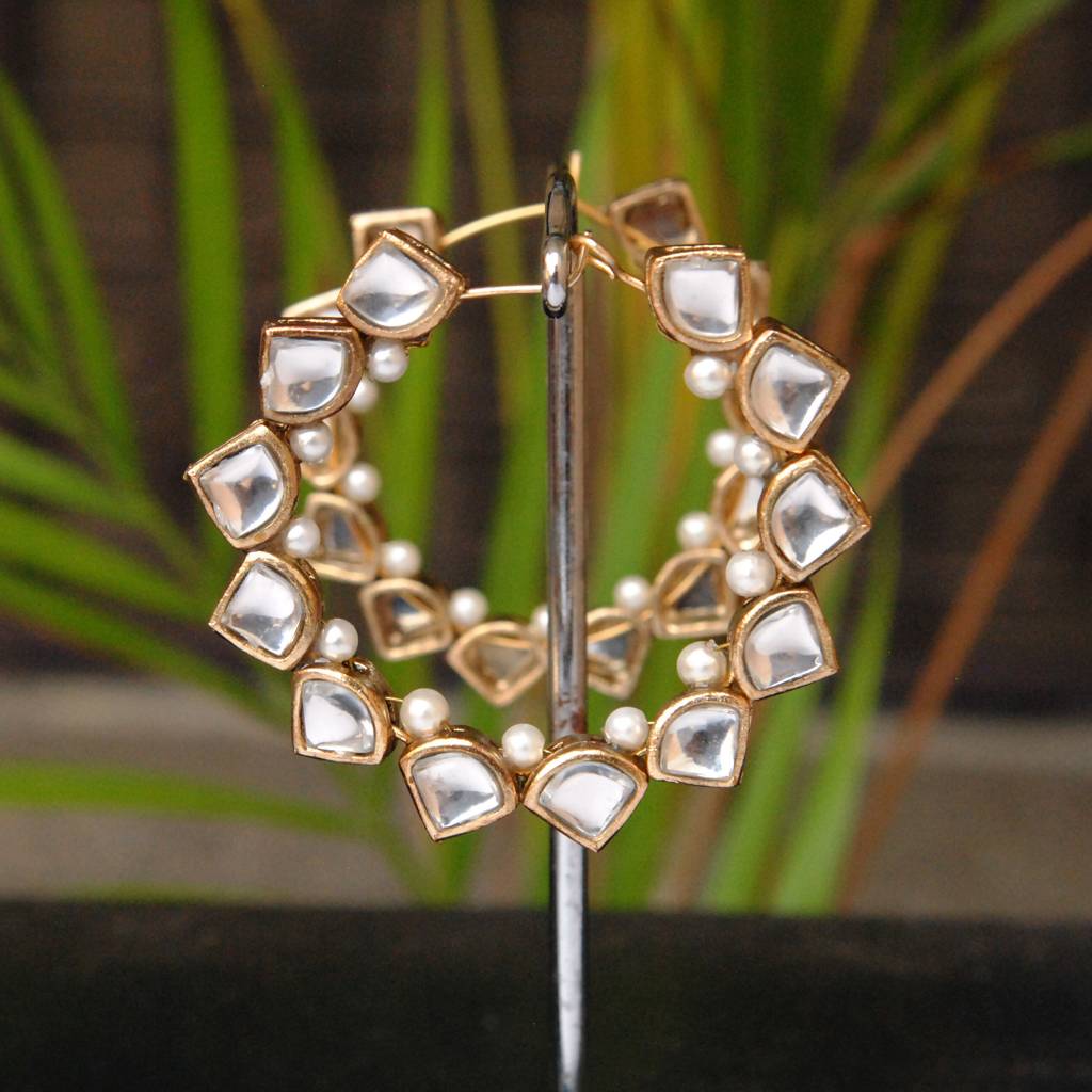 Stardust Hoop Earrings : ACE197