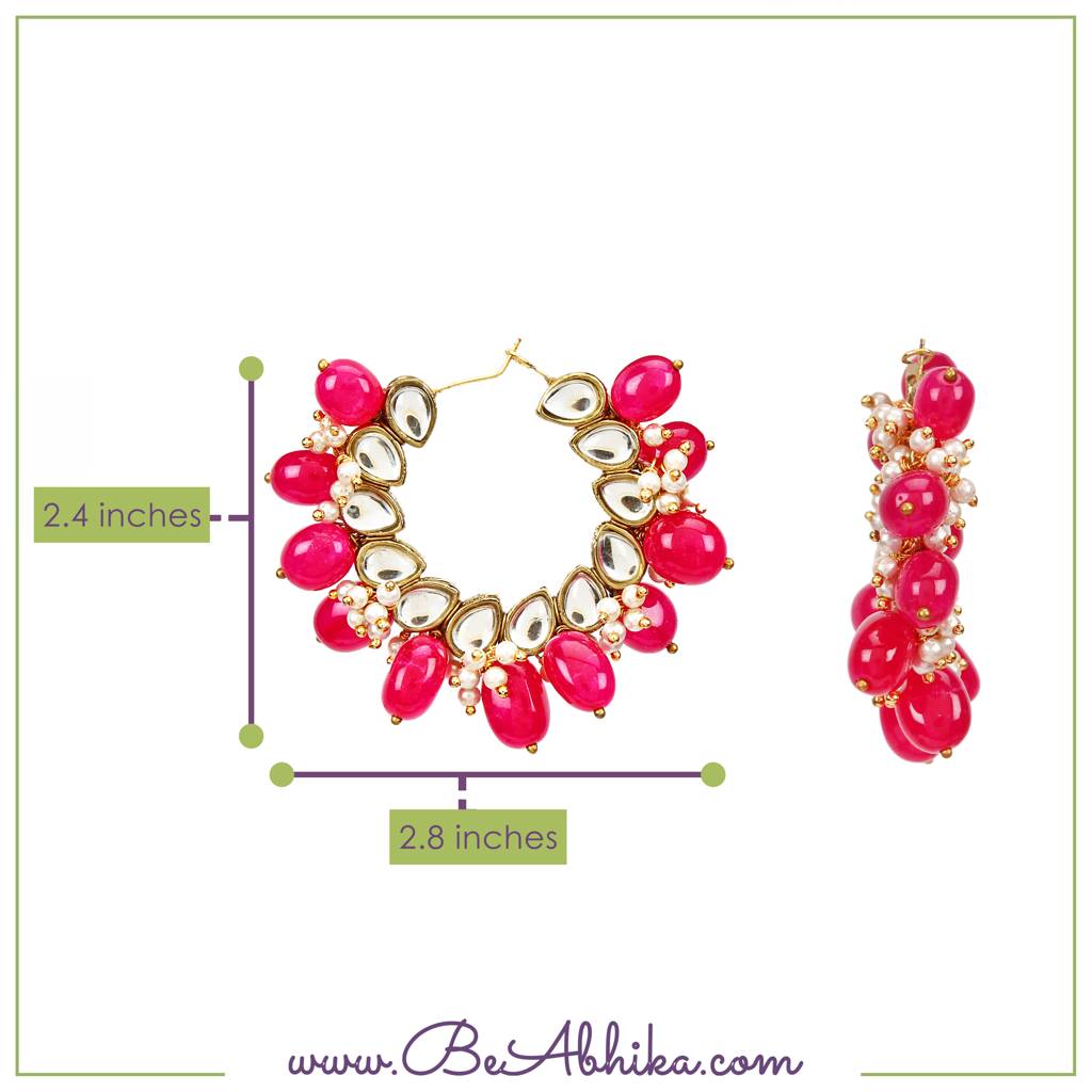 Afreen Hoop Earrings : ACE198