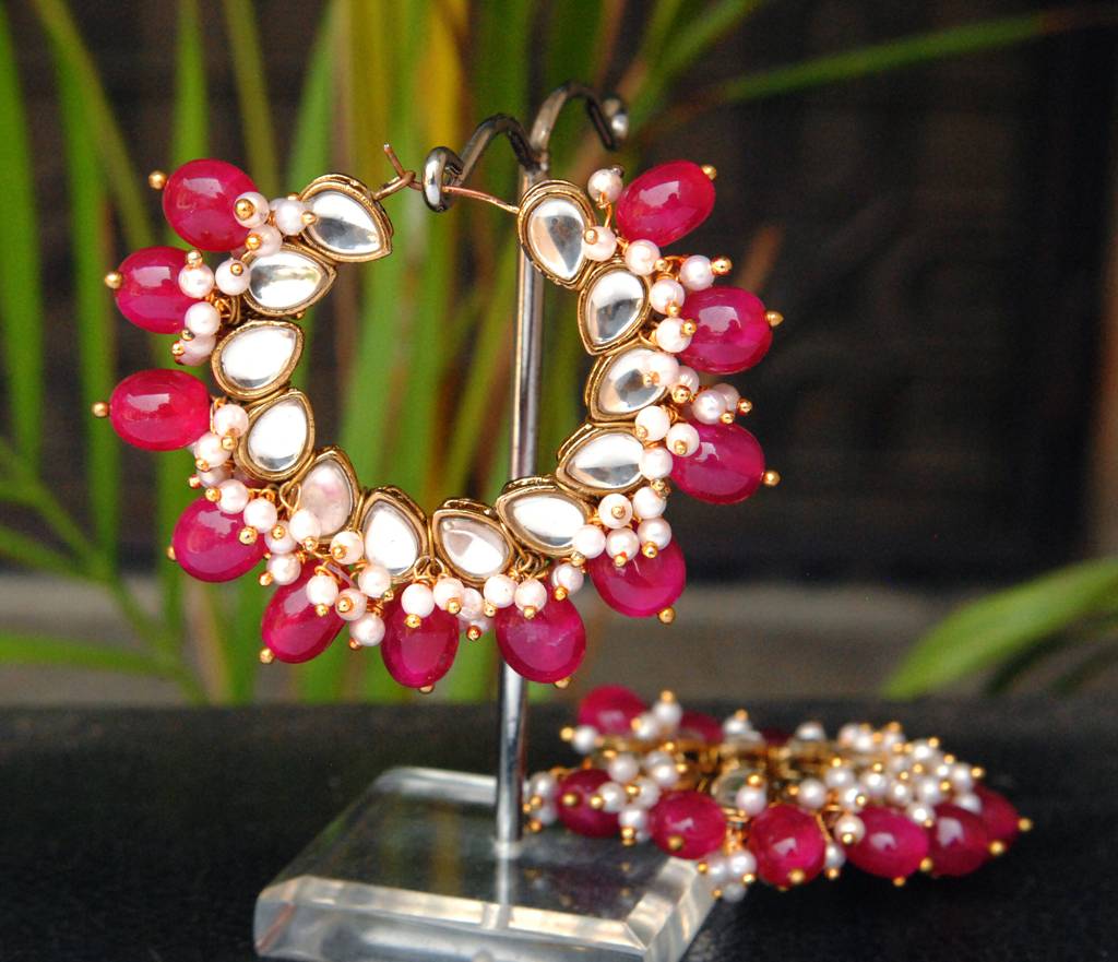 Afreen Hoop Earrings : ACE198