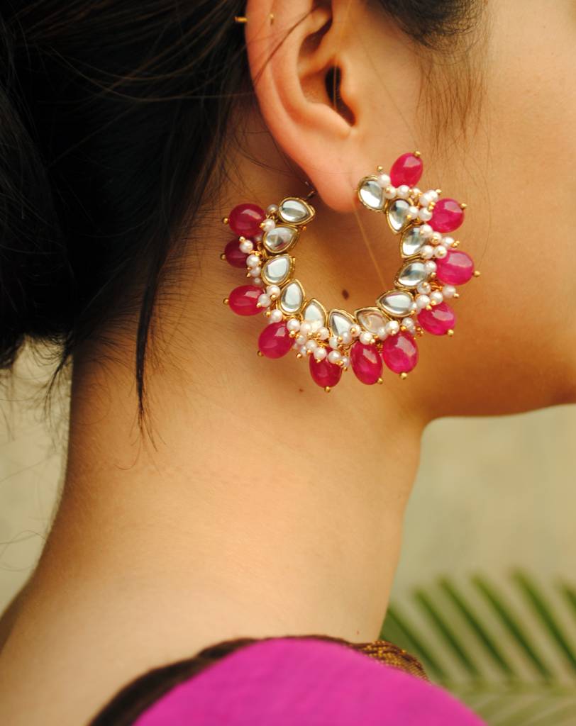 Afreen Hoop Earrings : ACE198