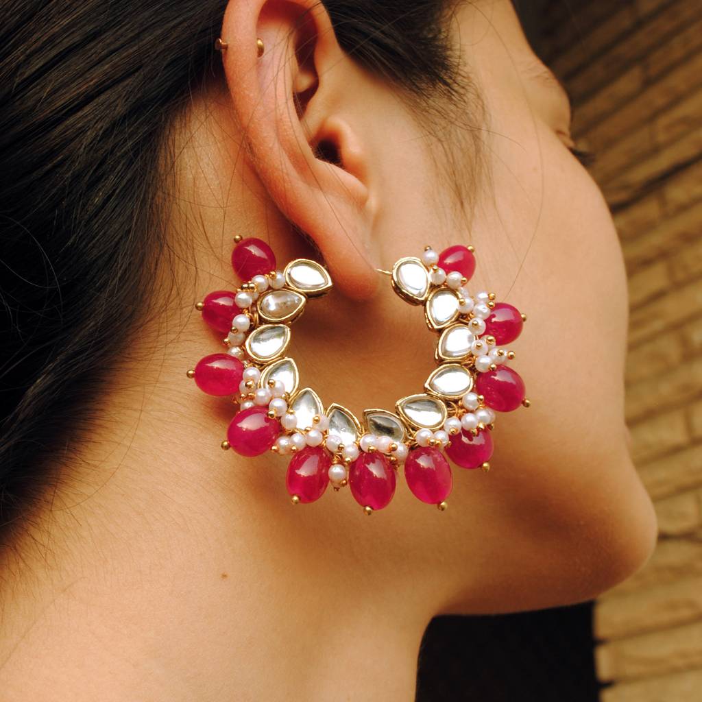 Afreen Hoop Earrings : ACE198