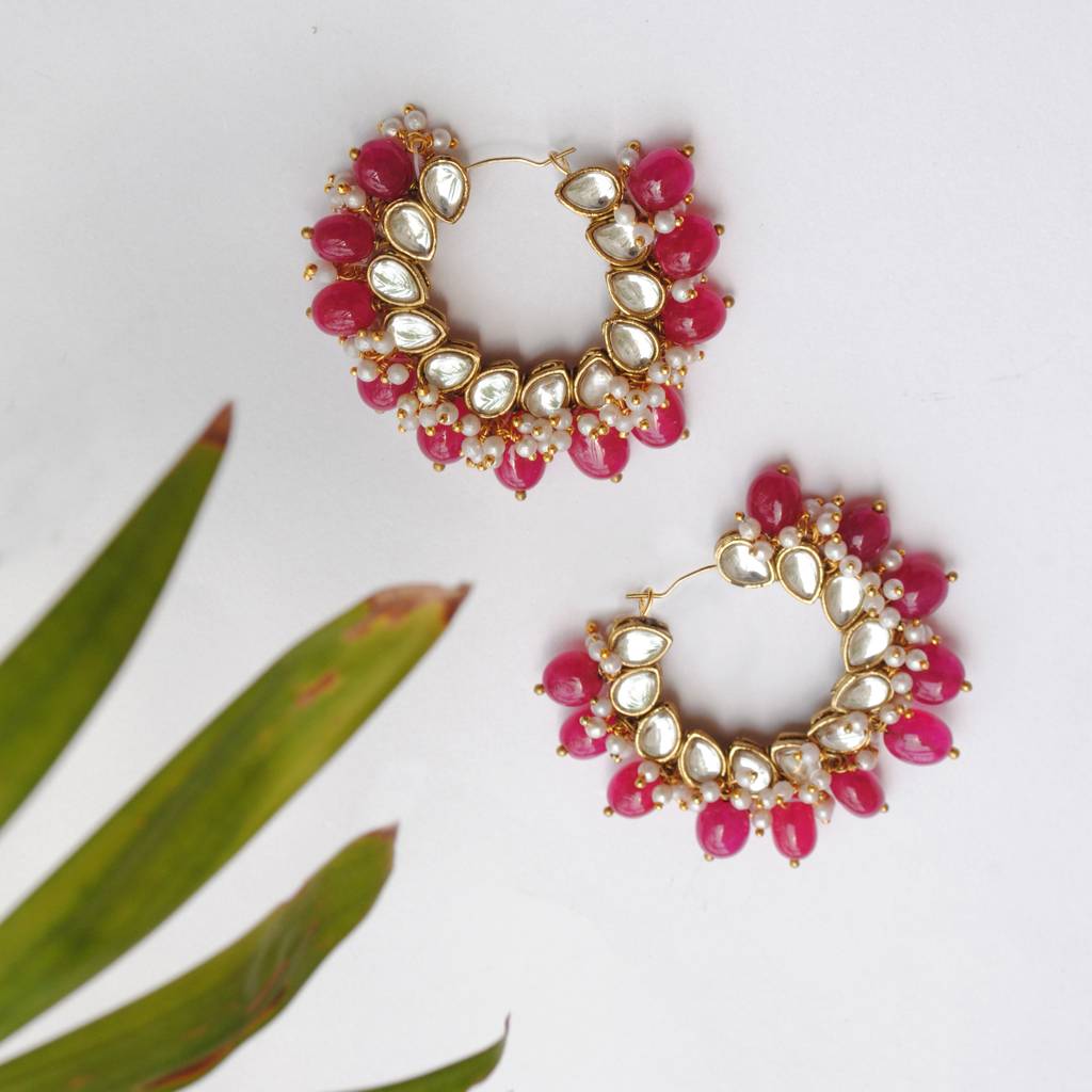 Afreen Hoop Earrings : ACE198
