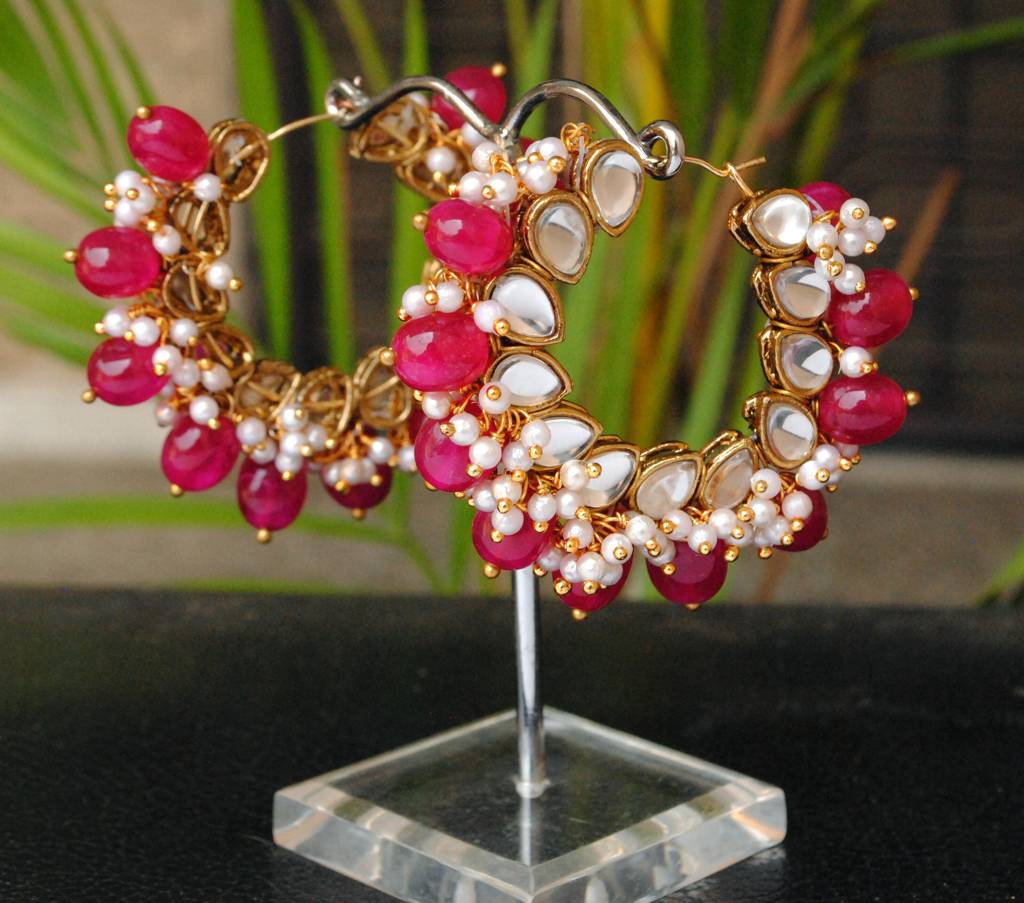 Afreen Hoop Earrings : ACE198