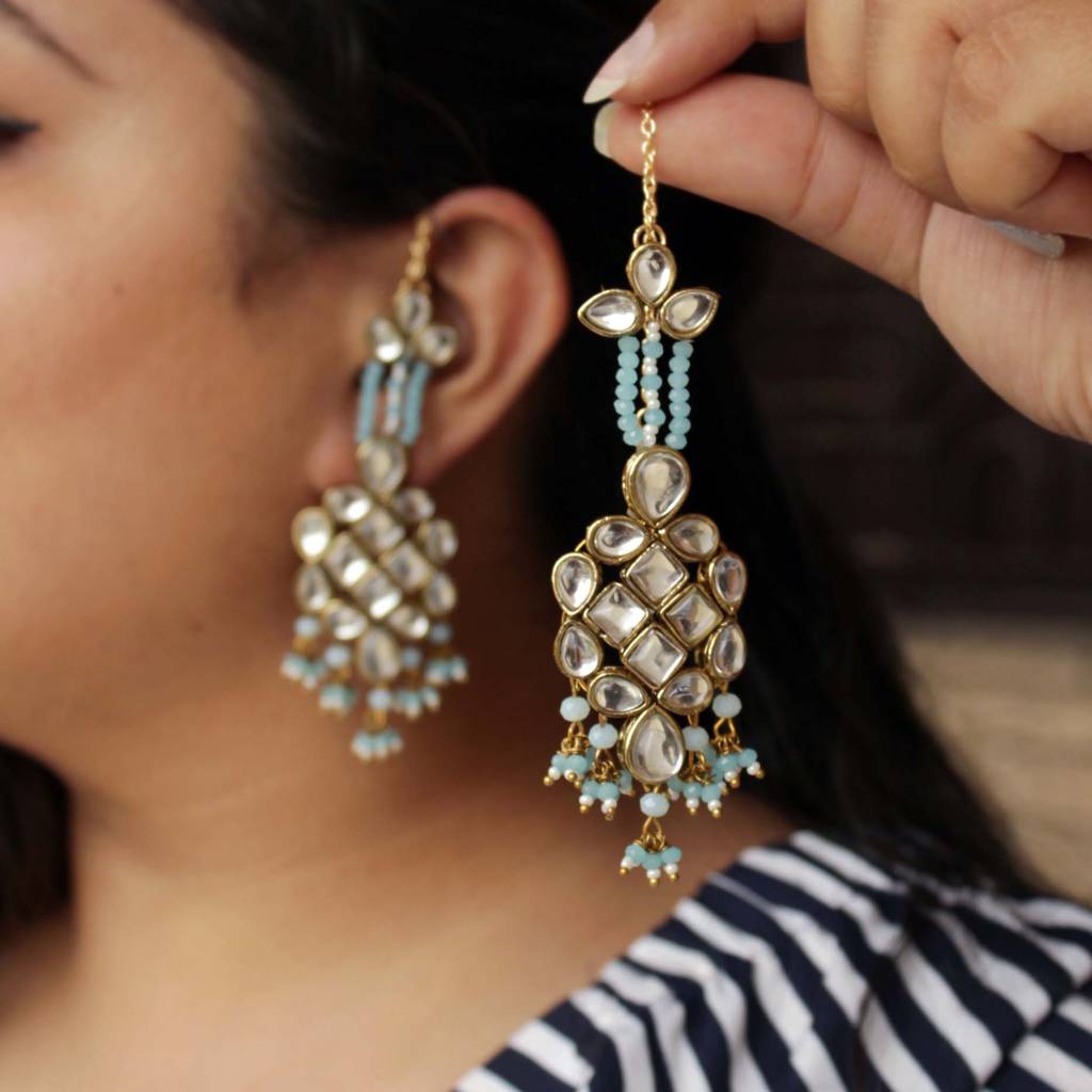 Majestic Kundan Earrings : ACE241